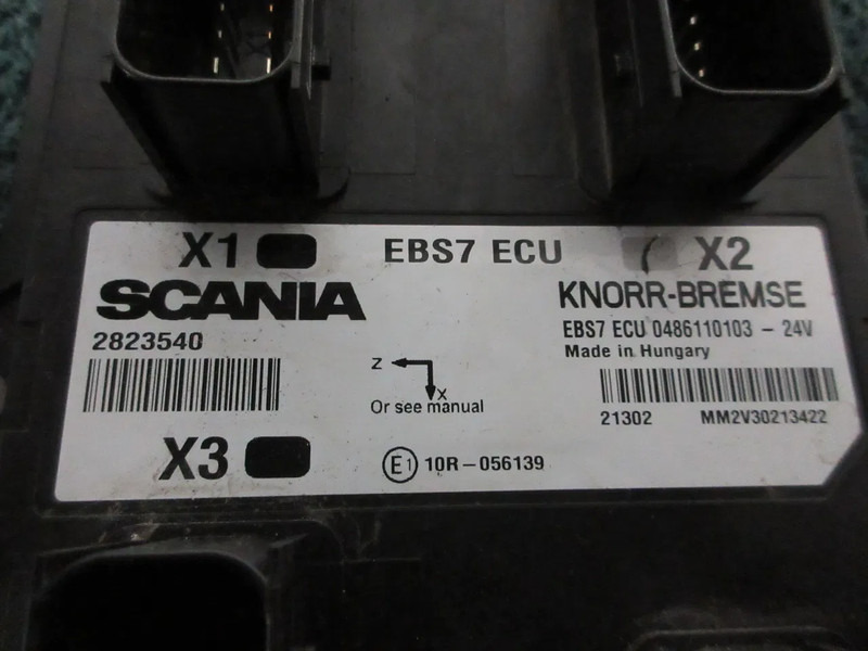 Scania 2823540 EBS7 ECU SCANIA P 410 EURO 6 MODEL 2023 - Système électrique pour Camion: photos 3 Scania 2823540 EBS7 ECU SCANIA P 410 EURO 6 MODEL 2023 - Système électrique pour Camion: photos 3