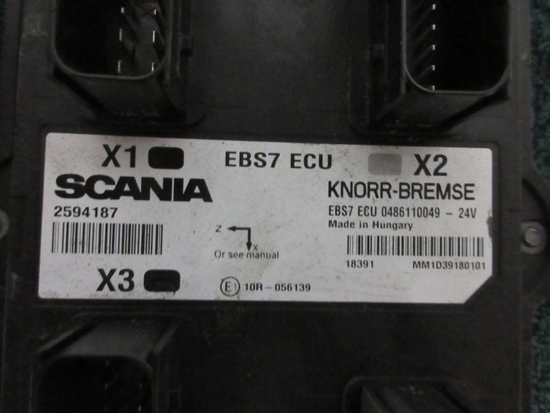 Scania P410 2594187 EBS7 MODULE EURO 6 MODEL 2020 - Système électrique pour Camion: photos 2 Scania P410 2594187 EBS7 MODULE EURO 6 MODEL 2020 - Système électrique pour Camion: photos 2