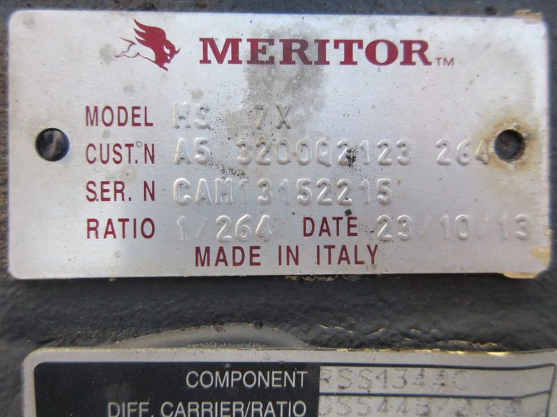Essieu arrière pour Camion Volvo 20714479/20836784/RSS1344C RATIO 1/264 VOLVO FH EURO 6: photos 7