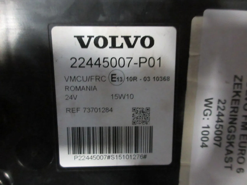 Volvo 22445007 VOLVO ZEKERINGS KAST VOLOV FM 370 EURO 6 - Système électrique pour Camion: photos 5 Volvo 22445007 VOLVO ZEKERINGS KAST VOLOV FM 370 EURO 6 - Système électrique pour Camion: photos 5
