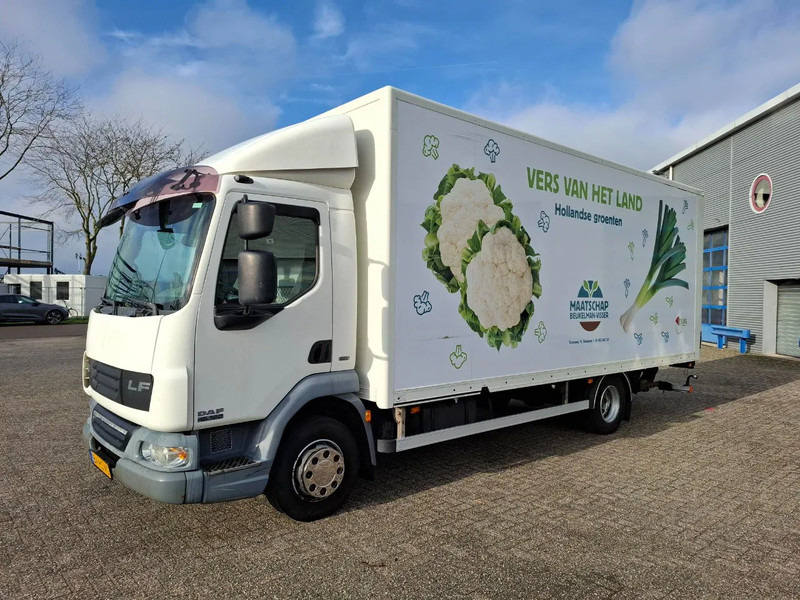 DAF LF 45.160 / NL TRUCK / TUV:08-09-2026 / ONLY:563366 KM / PLATFORM 1500 KG / SIDE DOOR / AUTOMATIC / EURO-5 / 2008 - Camion fourgon: photos 1 DAF LF 45.160 / NL TRUCK / TUV:08-09-2026 / ONLY:563366 KM / PLATFORM 1500 KG / SIDE DOOR / AUTOMATIC / EURO-5 / 2008 - Camion fourgon: photos 1