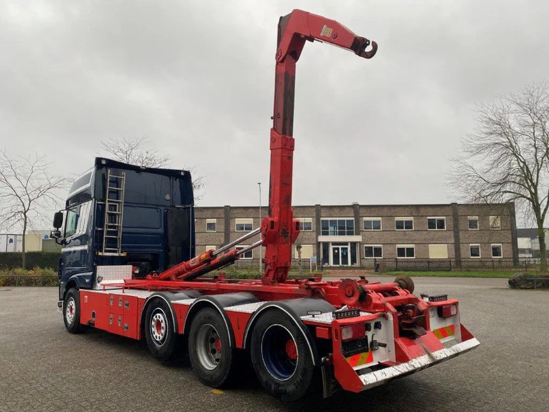 Camion ampliroll DAF XF106-530 8X2 / AJK HOOKLIFT 25000KG / 9 TON FRONT AXLE / NAVI / ONLY:612482 KM / SSC / AUTOMATIC / EURO-6 / 2019: photos 8