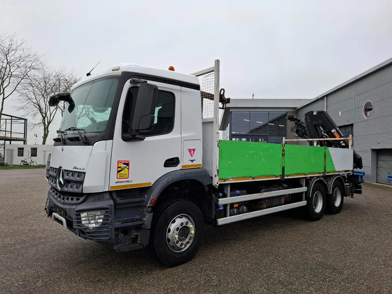 Mercedes-Benz Arocs 2640 / 6X4 / 2XBIG AXLE / FULL-STEEL / HIAB X-HIDUO 188 B-3 / ROTATOR / REMOTE / PALLETHOOK / EURO-6 / 2017 - Camion grue: photos 4 Mercedes-Benz Arocs 2640 / 6X4 / 2XBIG AXLE / FULL-STEEL / HIAB X-HIDUO 188 B-3 / ROTATOR / REMOTE / PALLETHOOK / EURO-6 / 2017 - Camion grue: photos 4