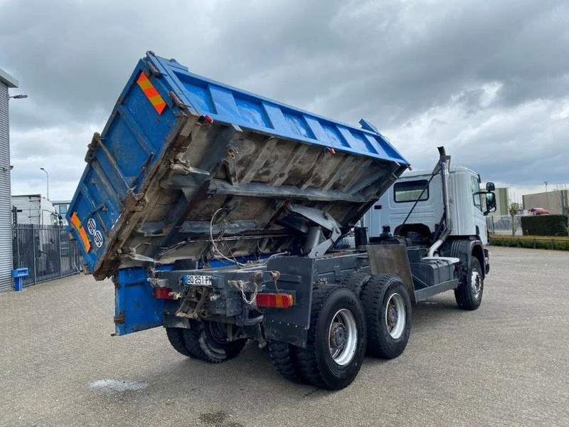Camion benne Scania 114-340 / 6X4 / 2 SIDE TIPPER / BIG AXLE / FULL-STEEL / DRUM BRAKES / MANUAL / 1999: photos 14