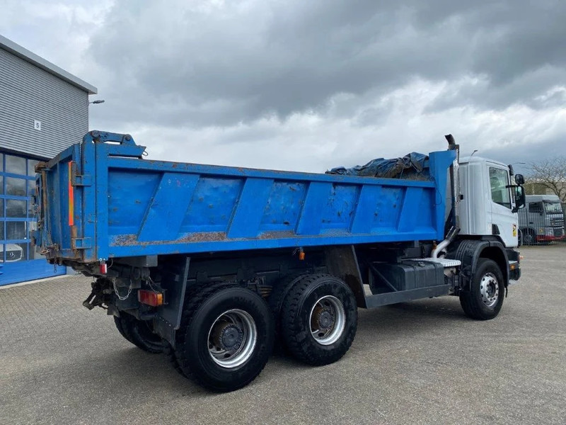 Camion benne Scania 114-340 / 6X4 / 2 SIDE TIPPER / BIG AXLE / FULL-STEEL / DRUM BRAKES / MANUAL / 1999: photos 12