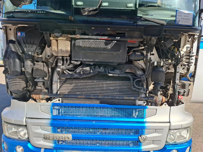 Châssis cabine Scania R580 V8 / RETARDER / LIFT+LENKACHSE / FULL-AIR / PLATFORM 2000 KG / LEATHER / AIRCO / AUTOMATIC / EURO-6 / 2015: photos 7