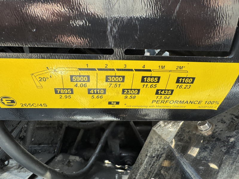 DAF CF400 6x2 Effer 265 C4, 2 x Hyd, VDL Kabel/Cabel/Wire Weight System - Camion grue: photos 5 DAF CF400 6x2 Effer 265 C4, 2 x Hyd, VDL Kabel/Cabel/Wire Weight System - Camion grue: photos 5