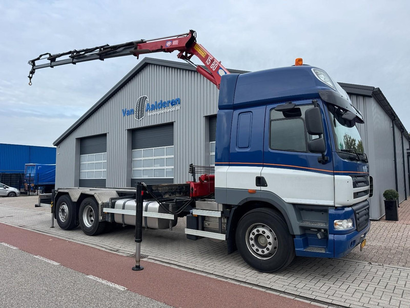 DAF CF85-360 6x2 HMF 1580 / 4S, EURO 5 - Camion grue: photos 1 DAF CF85-360 6x2 HMF 1580 / 4S, EURO 5 - Camion grue: photos 1