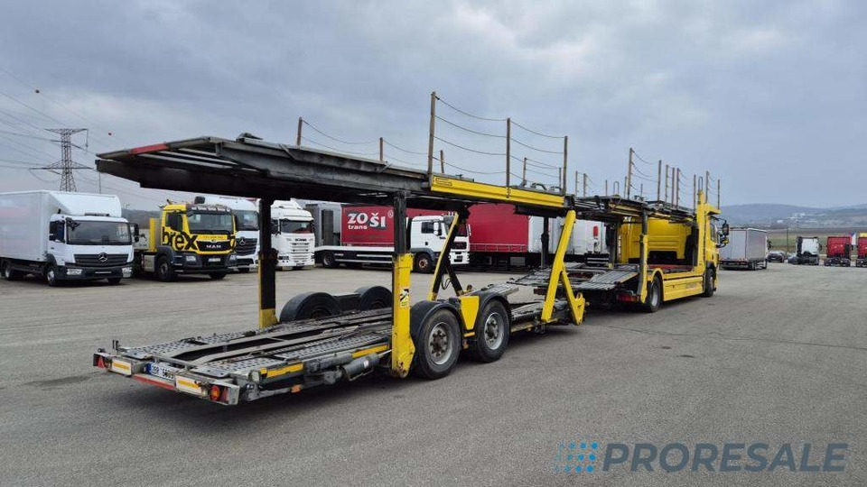 GROENEWOLD TSPH-LK přepravník aut - prodejné jen s vozidlem DAF D1825K - cena je za celou soupravu - Camion porte-voitures: photos 1 GROENEWOLD TSPH-LK přepravník aut - prodejné jen s vozidlem DAF D1825K - cena je za celou soupravu - Camion porte-voitures: photos 1