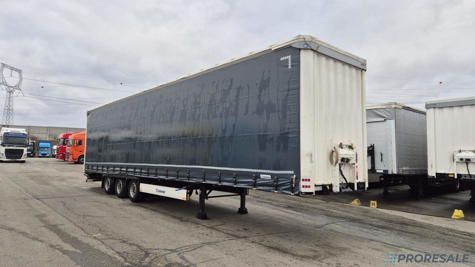KRONE SD MEGA LINER - Semi-remorque rideaux coulissants: photos 1 KRONE SD MEGA LINER - Semi-remorque rideaux coulissants: photos 1