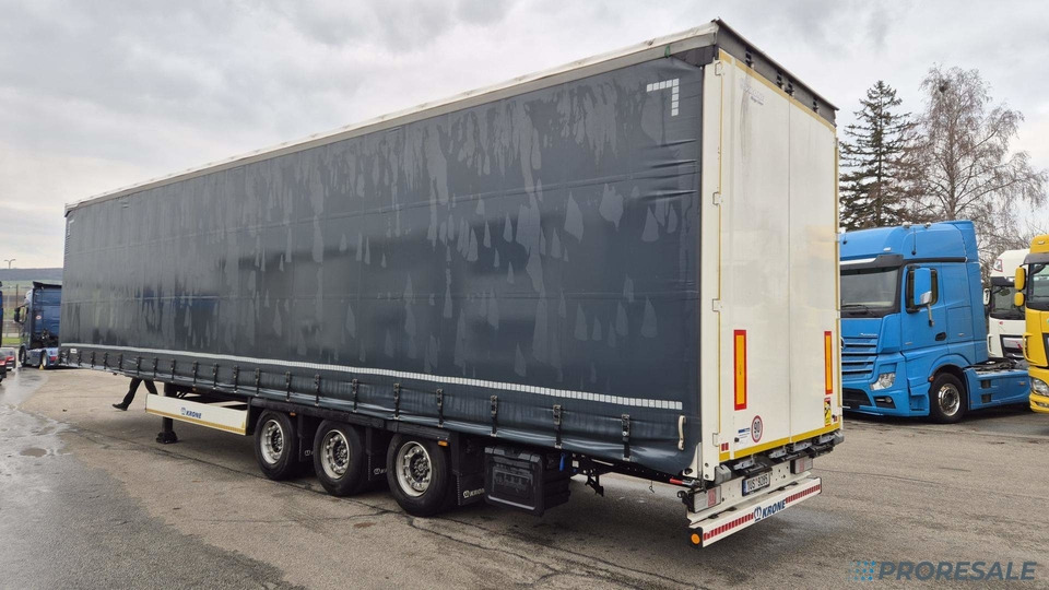 KRONE SD MEGA LINER - Semi-remorque rideaux coulissants: photos 3 KRONE SD MEGA LINER - Semi-remorque rideaux coulissants: photos 3