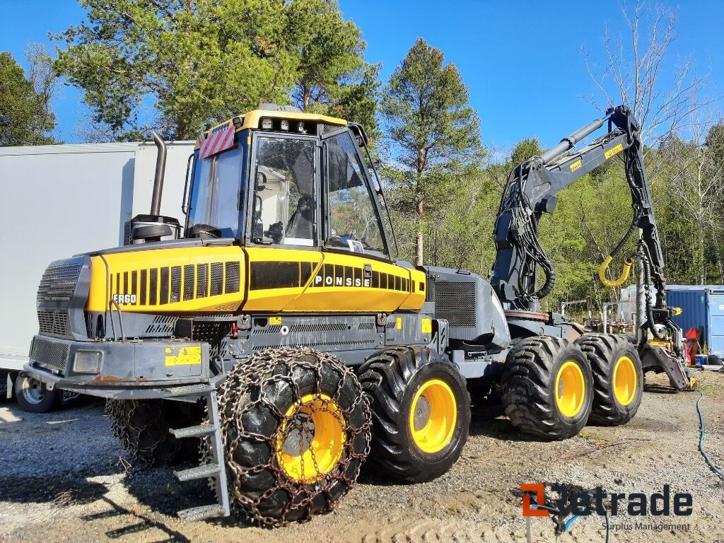 Hogstmaskin Ponsse Ergo 8w m/ H6 hogstaggregat, belter og kjettinger - Abatteuse: photos 3 Hogstmaskin Ponsse Ergo 8w m/ H6 hogstaggregat, belter og kjettinger - Abatteuse: photos 3