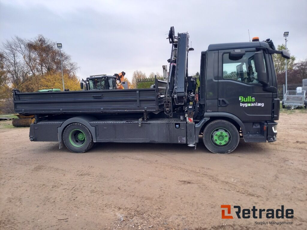 MAN TGL 12. 4X2 BL med Fassi kran - Camion plateau, Camion grue: photos 4 MAN TGL 12. 4X2 BL med Fassi kran - Camion plateau, Camion grue: photos 4