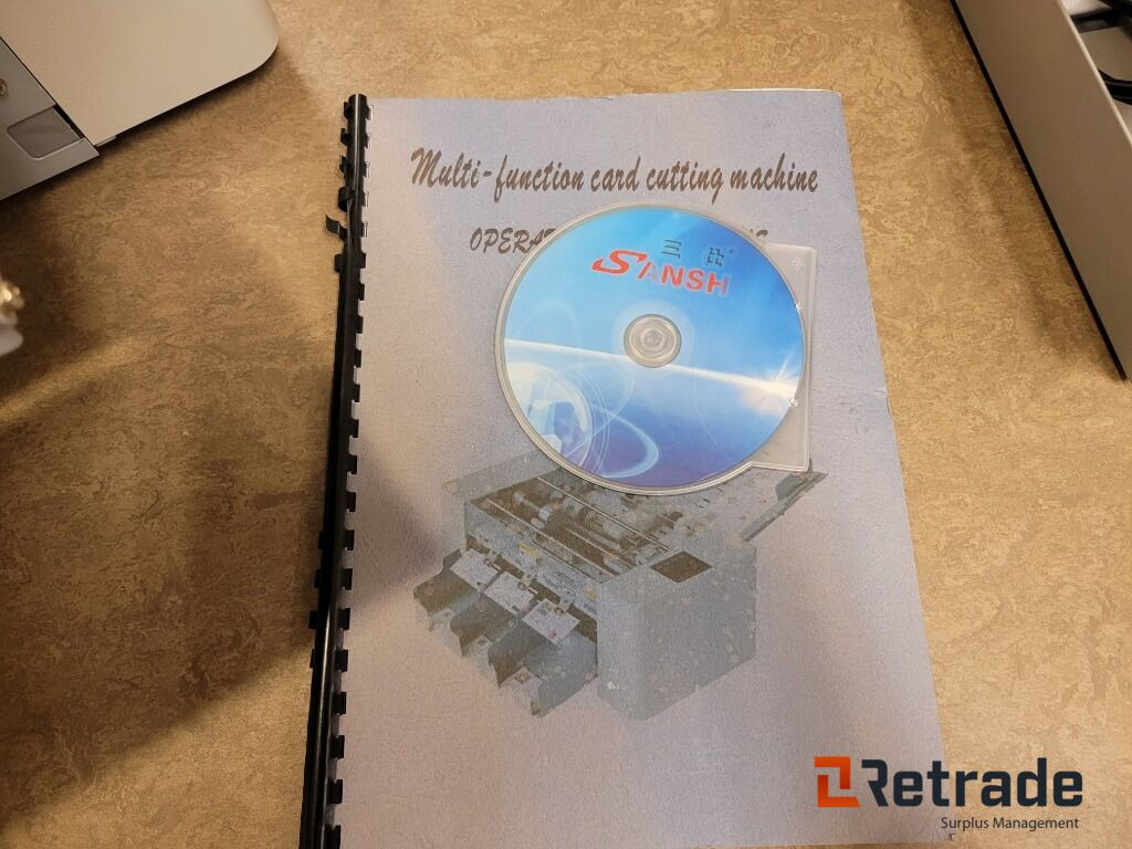 Visistkortsmaskin Card cutting maskin EASYCARD SRA3 - Matériel industriel: photos 4 Visistkortsmaskin Card cutting maskin EASYCARD SRA3 - Matériel industriel: photos 4