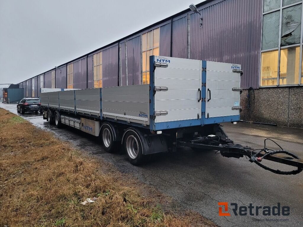 Släpvagn NTM 4 axligt flaksläp lämsläp , släp med lämmar -2021 - Remorque benne: photos 2 Släpvagn NTM 4 axligt flaksläp lämsläp , släp med lämmar -2021 - Remorque benne: photos 2