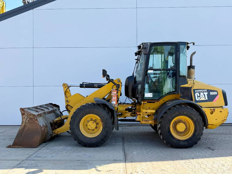 Cat 908H - Quick Coupler / Automatic Greasing - Chargeuse sur pneus: photos 1 Cat 908H - Quick Coupler / Automatic Greasing - Chargeuse sur pneus: photos 1