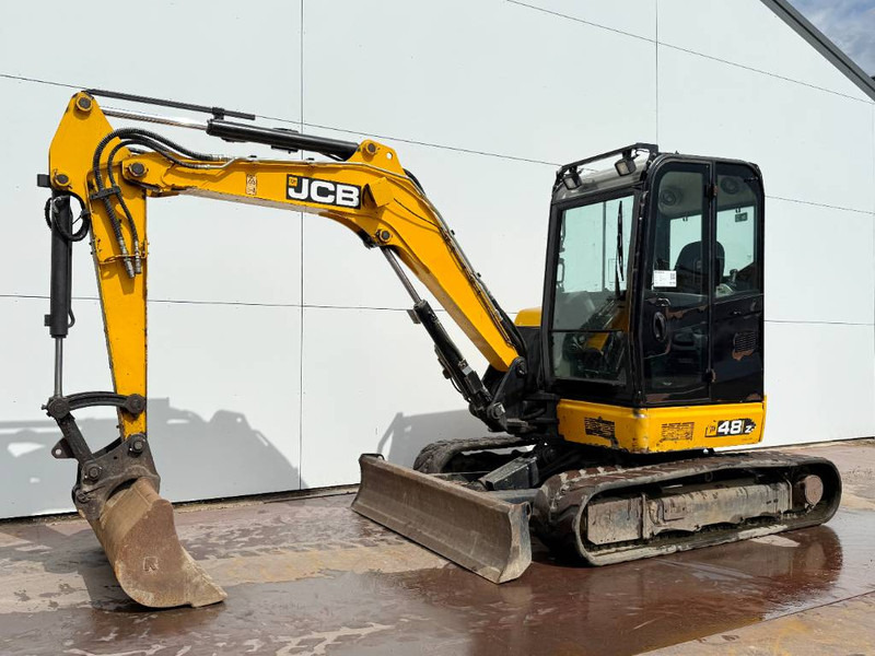 JCB 48Z-1 - Hammer Lines / Quick Coupler - Mini pelle: photos 2 JCB 48Z-1 - Hammer Lines / Quick Coupler - Mini pelle: photos 2