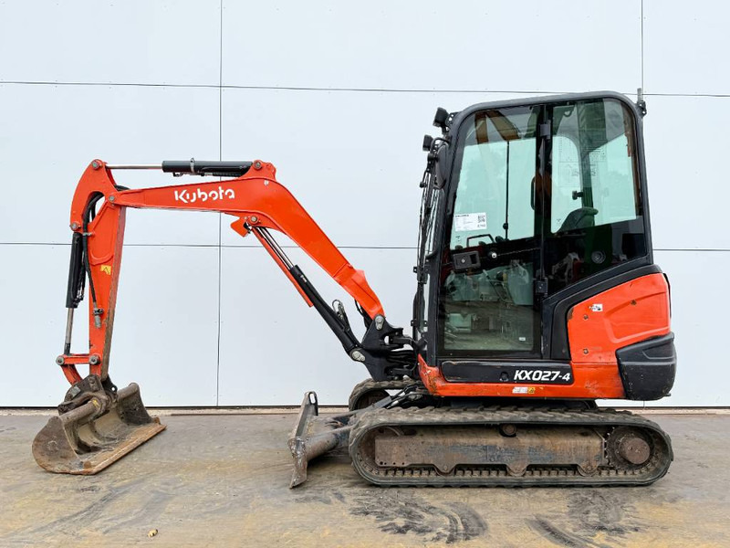 Kubota KX027-4 - Hammer Lines / Quick Coupler - Mini pelle: photos 1 Kubota KX027-4 - Hammer Lines / Quick Coupler - Mini pelle: photos 1