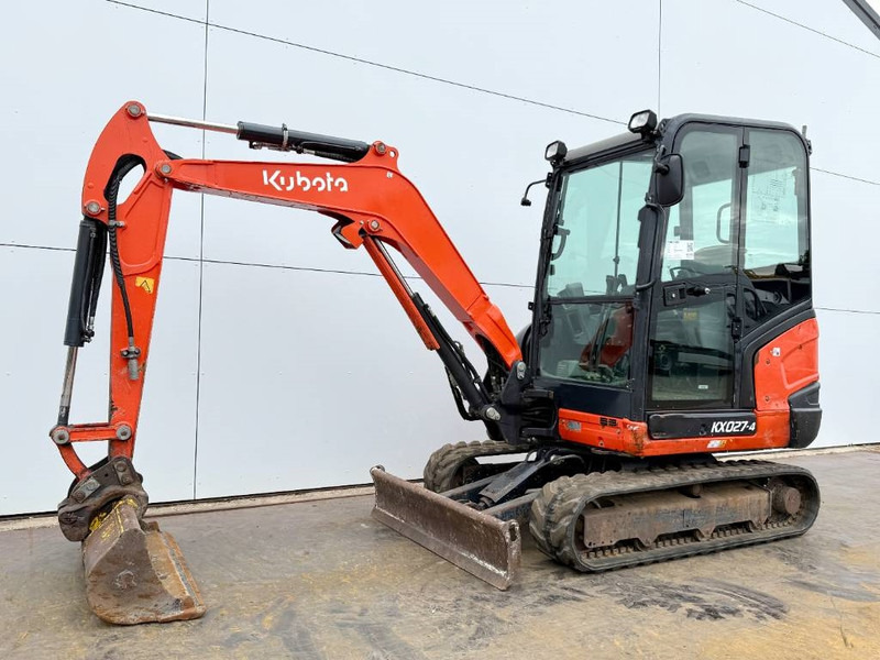 Kubota KX027-4 - Hammer Lines / Quick Coupler - Mini pelle: photos 2 Kubota KX027-4 - Hammer Lines / Quick Coupler - Mini pelle: photos 2