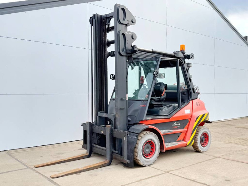 Linde H60T-03 - Duplex / Side Shift / German Machine - Chariot élévateur à gaz: photos 1 Linde H60T-03 - Duplex / Side Shift / German Machine - Chariot élévateur à gaz: photos 1