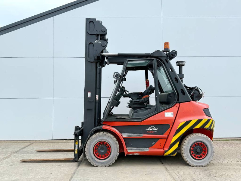 Linde H60T-03 - Duplex / Side Shift / German Machine - Chariot élévateur à gaz: photos 3 Linde H60T-03 - Duplex / Side Shift / German Machine - Chariot élévateur à gaz: photos 3