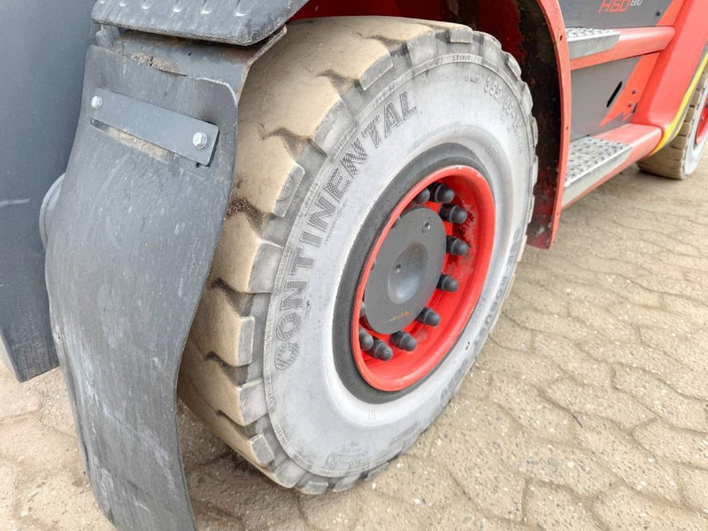 Chariot élévateur à gaz Linde H60T-03 - Duplex / Side Shift / German Machine: photos 11