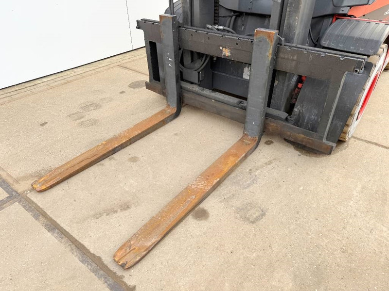 Chariot élévateur à gaz Linde H60T-03 - Duplex / Side Shift / German Machine: photos 9