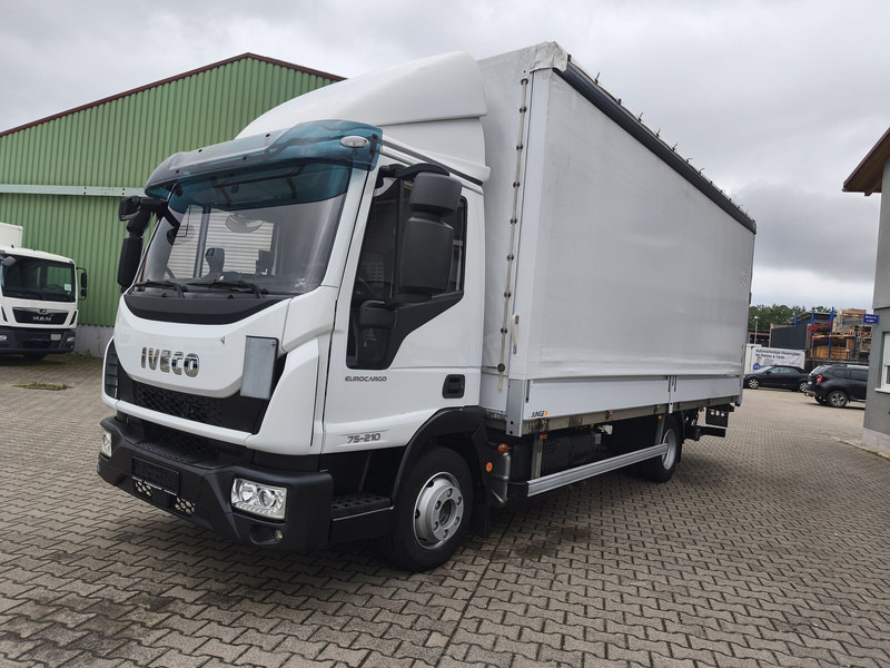 Iveco Eurocargo 75-210 4x2 Euro 6 LBW - Camion à rideaux coulissants: photos 1 Iveco Eurocargo 75-210 4x2 Euro 6 LBW - Camion à rideaux coulissants: photos 1
