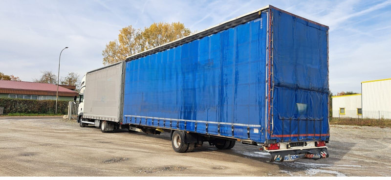 Camion à rideaux coulissants MAN TGL 8.220 Edscha Gardine Jumbo: photos 6