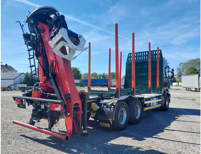 Scania R490 6x4 Euro 6 Kurzholz Palfinger AHK (2) - Camion grumier, Camion grue: photos 2 Scania R490 6x4 Euro 6 Kurzholz Palfinger AHK (2) - Camion grumier, Camion grue: photos 2