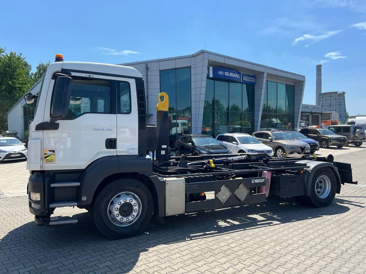 MAN TGS 18.320 / Multilift Joab / BIG Wheelbase - Camion porte-conteneur/ Caisse mobile: photos 1 MAN TGS 18.320 / Multilift Joab / BIG Wheelbase - Camion porte-conteneur/ Caisse mobile: photos 1
