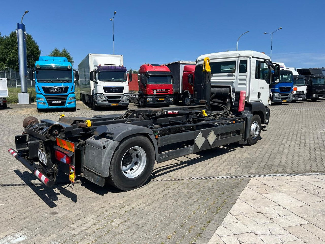 MAN TGS 18.320 / Multilift Joab / BIG Wheelbase - Camion porte-conteneur/ Caisse mobile: photos 5 MAN TGS 18.320 / Multilift Joab / BIG Wheelbase - Camion porte-conteneur/ Caisse mobile: photos 5