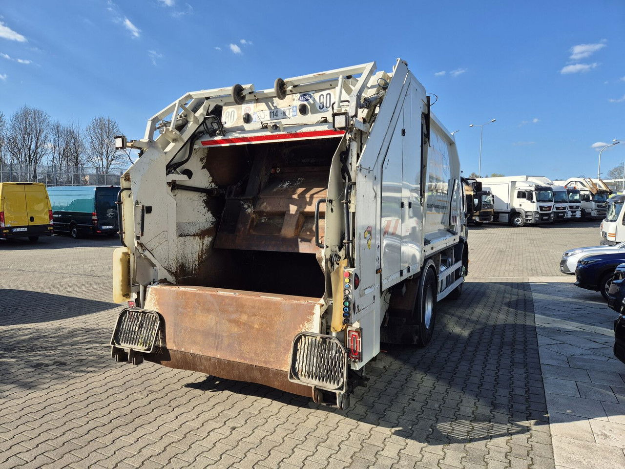 Benne à ordures ménagères Volvo FE 280 13M3 / Geesinknorba / Euro 6 / 3 Seats: photos 8