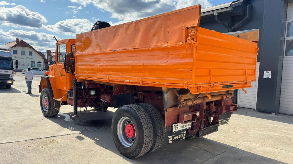 Iveco 160-23 4x4 tipper - crane 9m - Camion benne: photos 5 Iveco 160-23 4x4 tipper - crane 9m - Camion benne: photos 5