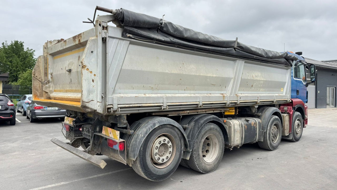 MAN TGS 35.480 8x4 HL-6 bordmatic tipper - euro 5 - Camion benne: photos 5 MAN TGS 35.480 8x4 HL-6 bordmatic tipper - euro 5 - Camion benne: photos 5