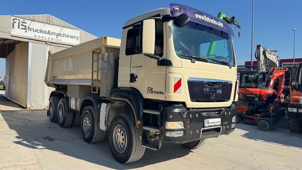 MAN TGS 35.480 8x4 dumper tipper - Camion benne: photos 3 MAN TGS 35.480 8x4 dumper tipper - Camion benne: photos 3
