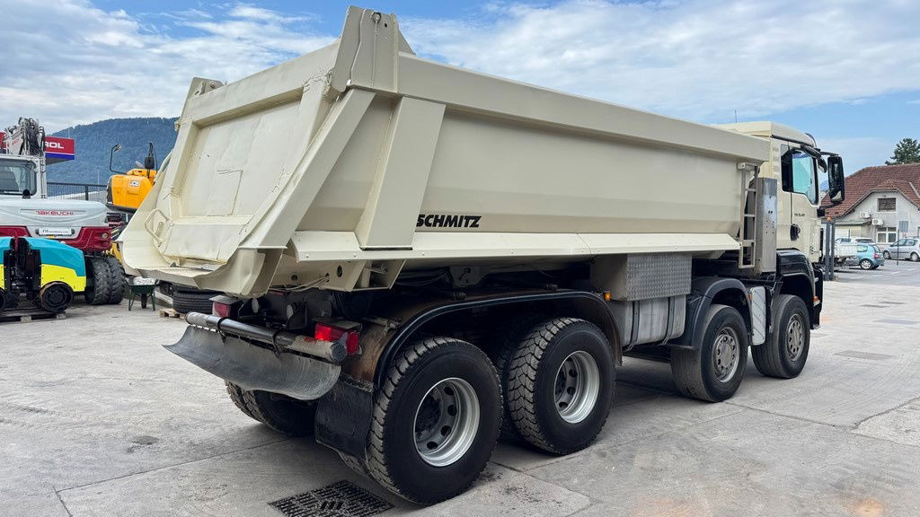MAN TGS 35.480 8x4 schmitz dumper tipper - Camion benne: photos 5 MAN TGS 35.480 8x4 schmitz dumper tipper - Camion benne: photos 5