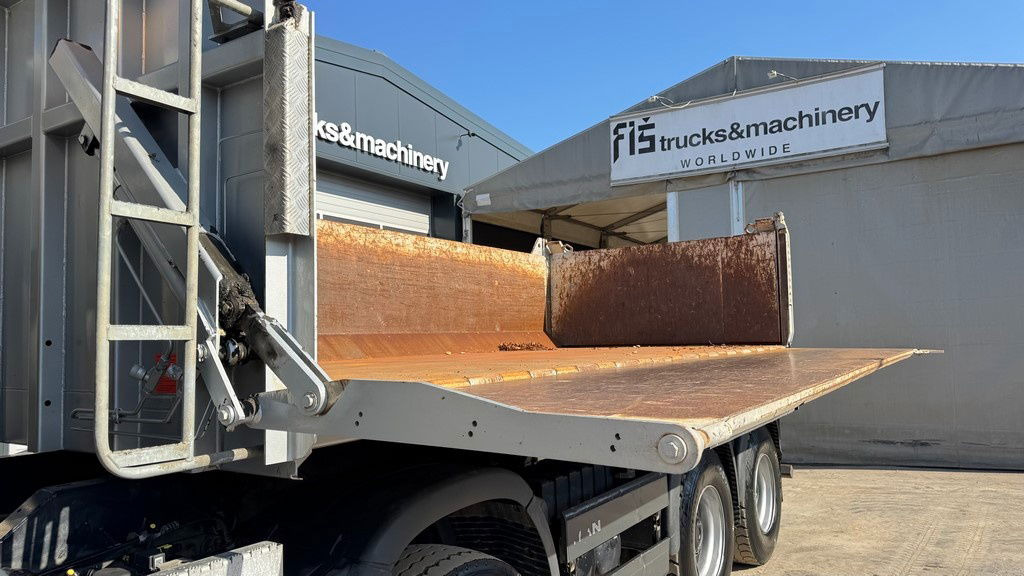 Camion benne MAN TGS 41.510 8x4 Meiller bordmatic tipper - retarder - Euro 6: photos 11