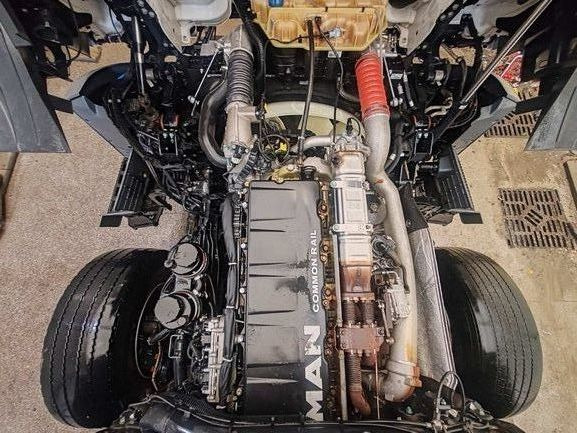 Camion benne MAN TGS 41.510 8x4 Meiller bordmatic tipper - retarder - Euro 6: photos 24