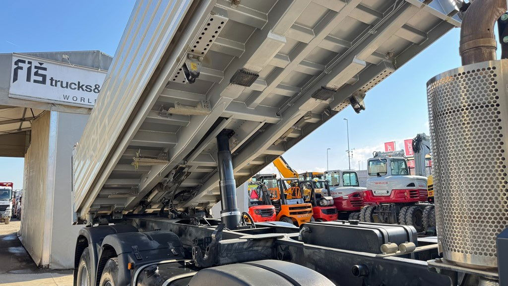 Camion benne MAN TGS 41.510 8x4 Meiller bordmatic tipper - retarder - Euro 6: photos 10