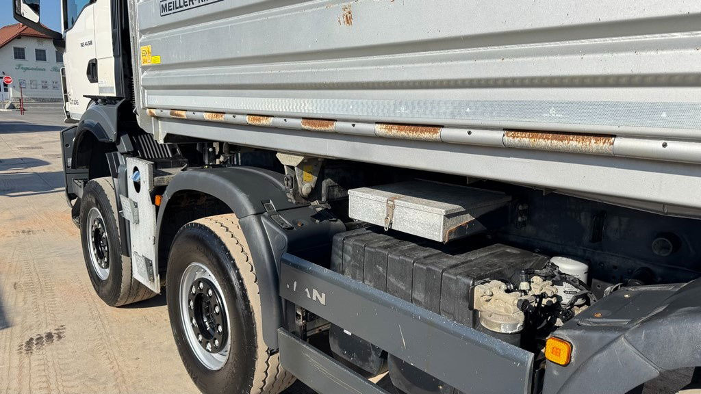 Camion benne MAN TGS 41.510 8x4 Meiller bordmatic tipper - retarder - Euro 6: photos 6