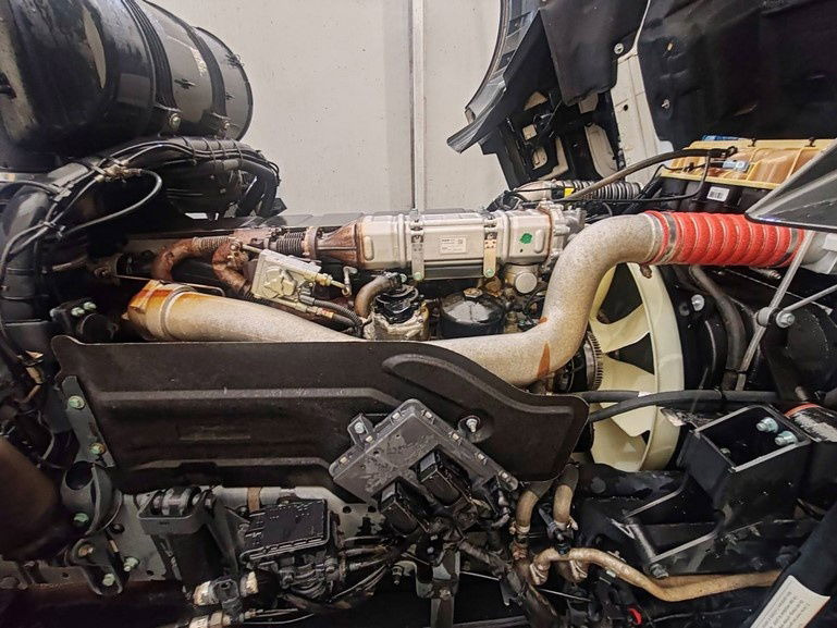 Camion benne MAN TGS 41.510 8x4 Meiller bordmatic tipper - retarder - Euro 6: photos 26