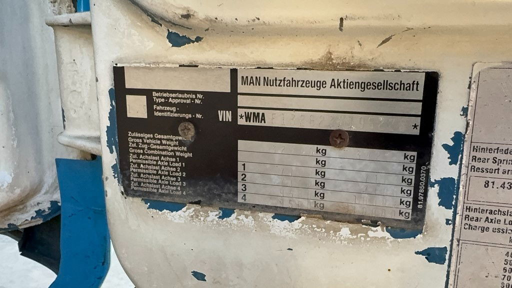 Châssis cabine MAN - spring: photos 27