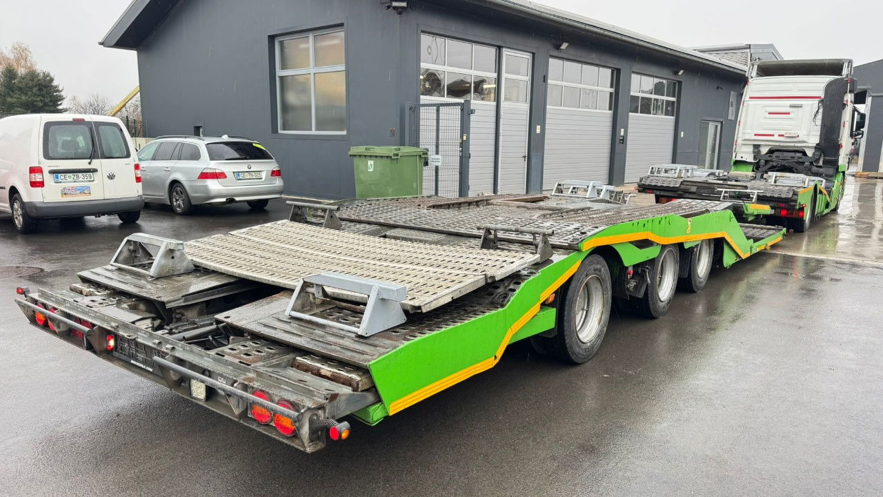 Camion porte-voitures Mercedes-Benz Actros 1846 4x2 LKW transporter + Boerner trailer: photos 7