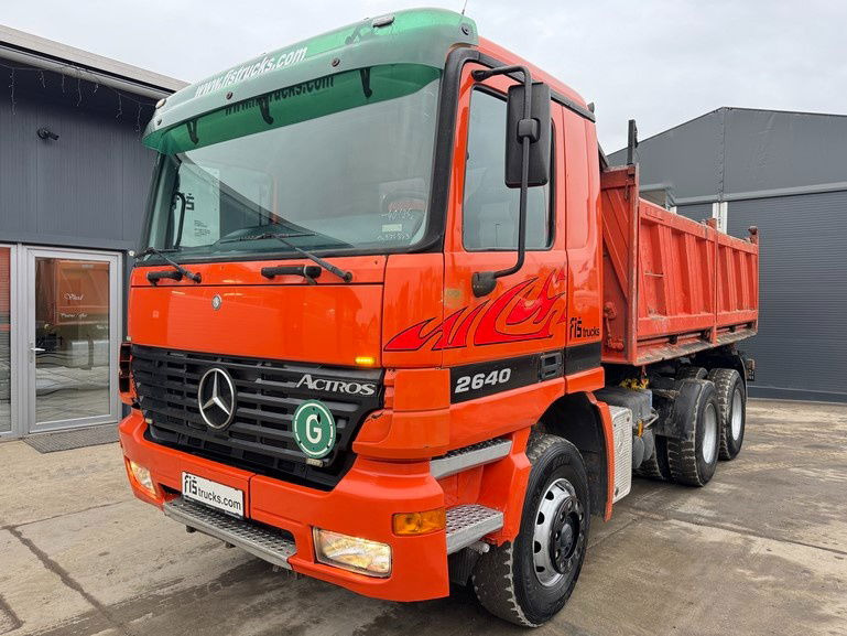 Mercedes-Benz Actros 2640 K 6x4 meiller tipper - EPS - Camion benne: photos 1 Mercedes-Benz Actros 2640 K 6x4 meiller tipper - EPS - Camion benne: photos 1