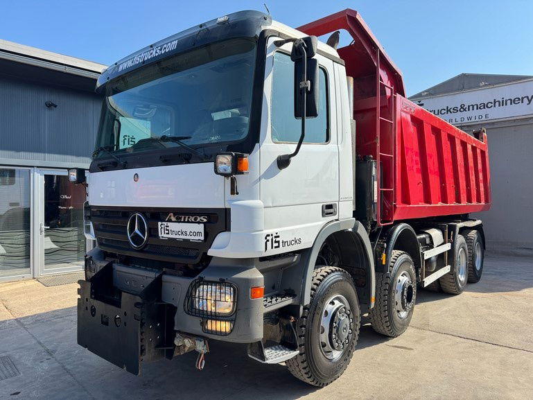 Mercedes-Benz Actros 4141 K 8x6 tipper - 19m3 - Camion benne: photos 1 Mercedes-Benz Actros 4141 K 8x6 tipper - 19m3 - Camion benne: photos 1