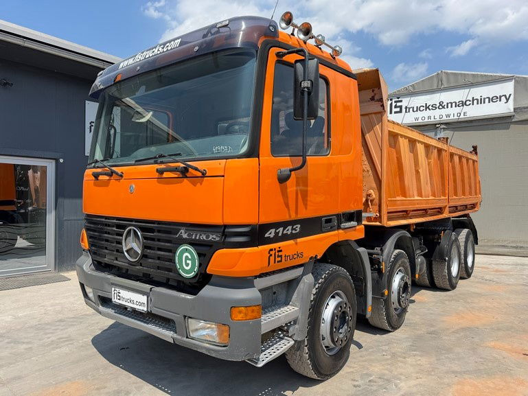 Mercedes-Benz Actros 4143 K 8x4 meiller tipper - Camion benne: photos 1 Mercedes-Benz Actros 4143 K 8x4 meiller tipper - Camion benne: photos 1