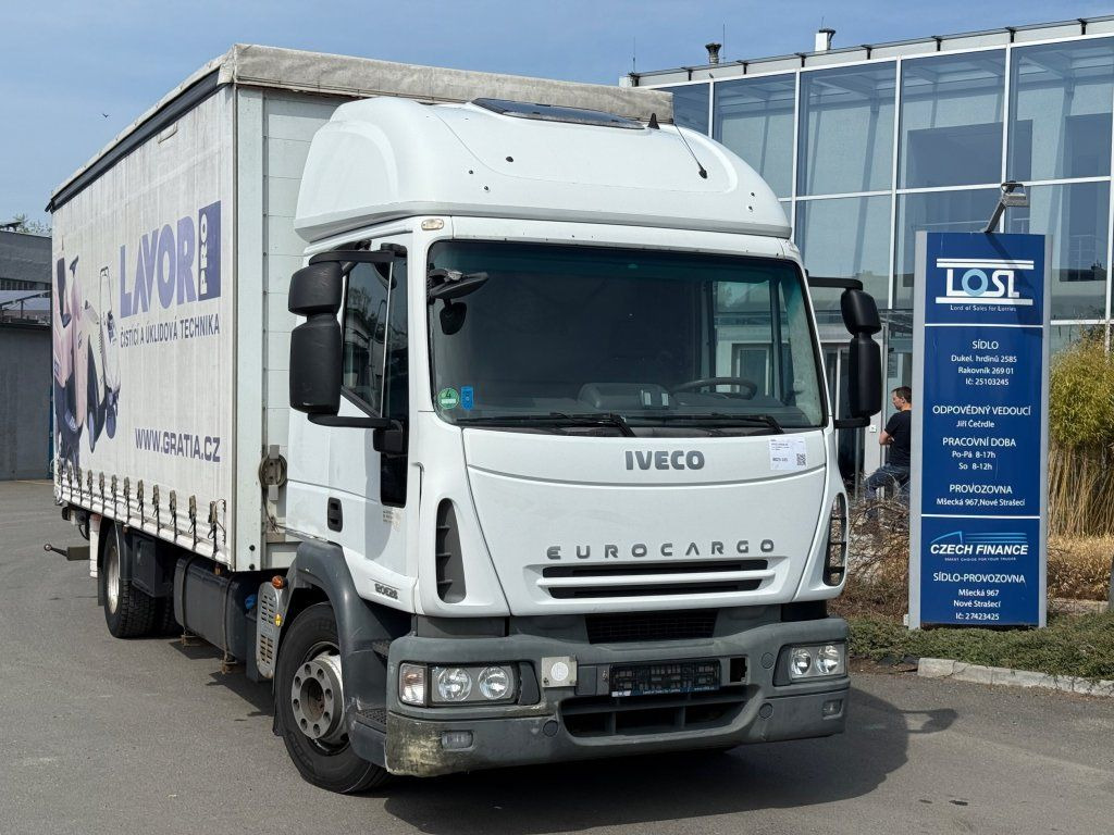 Iveco 120E28 EURO 5 - Camion à rideaux coulissants: photos 1 Iveco 120E28 EURO 5 - Camion à rideaux coulissants: photos 1