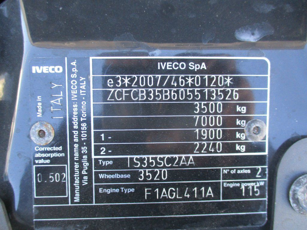 Iveco Daily 35S16 en leasing occasion Iveco Daily 35S16: photos 11 Iveco Daily 35S16 en leasing occasion Iveco Daily 35S16: photos 11