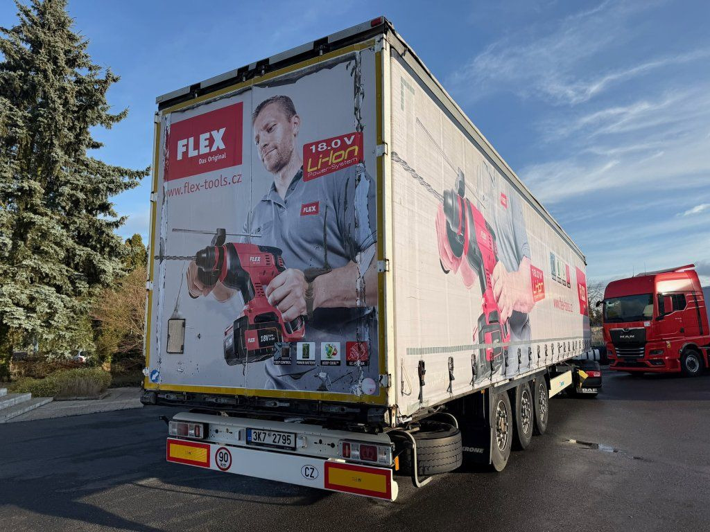 Krone SD - Semi-remorque rideaux coulissants: photos 3 Krone SD - Semi-remorque rideaux coulissants: photos 3